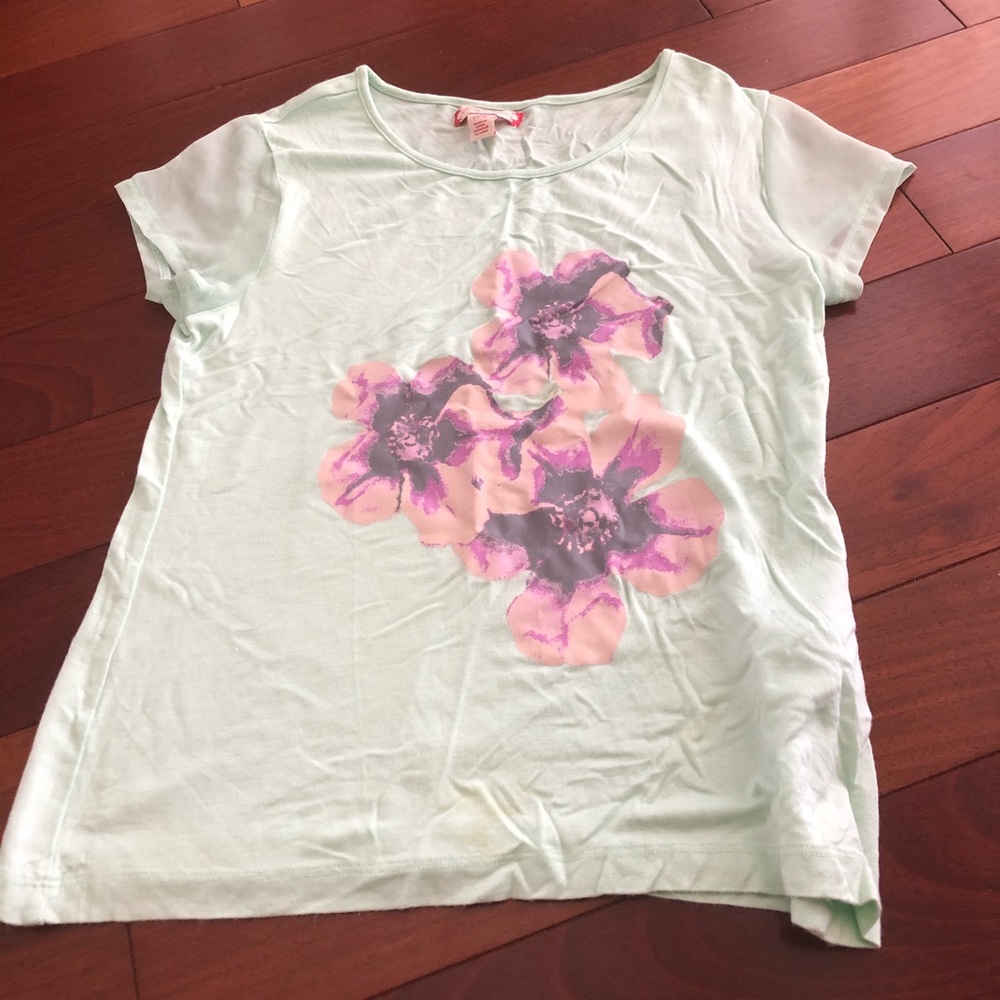 Ruby and Bloom light blue top